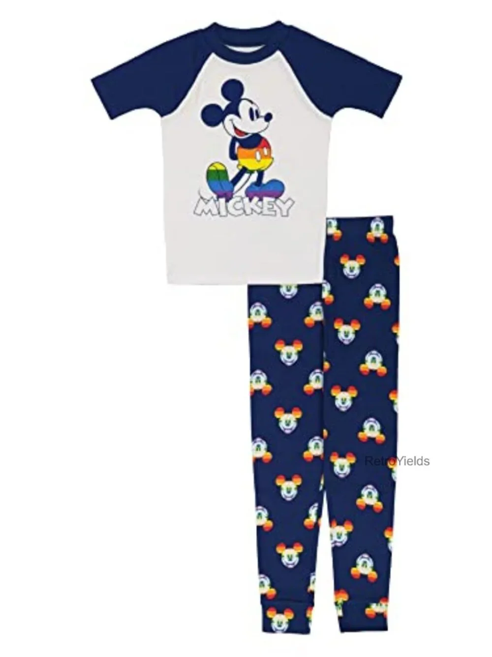 Disney Cotton Pajama Set 2-Piece Snug-fit Kids Holiday Sleepwear